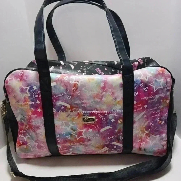 Betsy Johnson Duffel Bag RARE Needs Zipper - Picture 1 of 13